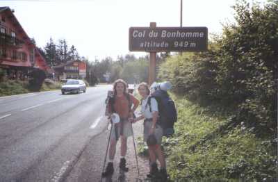 Au col du Bonhomme