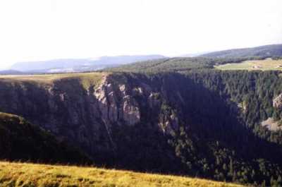 La Martinswand ; vue du Hohneck