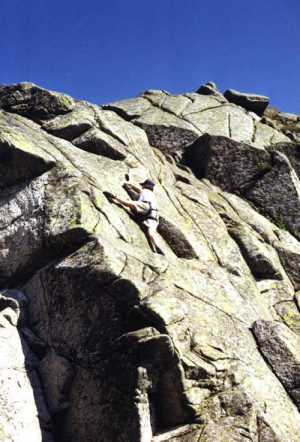 L'escalade sur la Matinswand